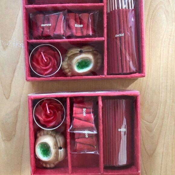 NIB - Incense & Candle Gift Set - Various Scents - Picture 3 of 4